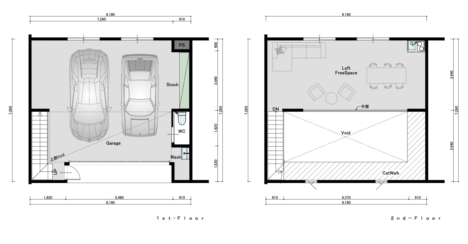 HONGO BASE 間取り図